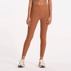 Vuori Clean Elevation Leggings Palo Santo Heather